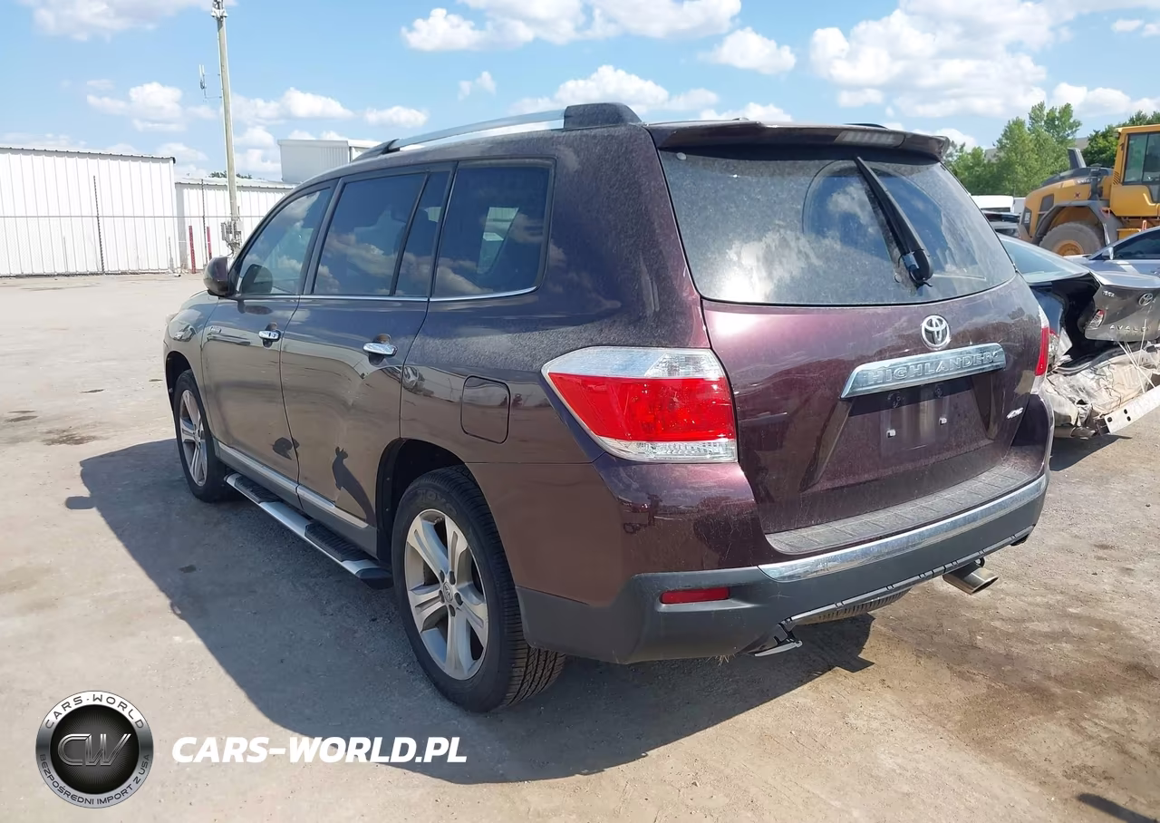 2011 Toyota Highlander Limited V6 VIN:5TDDK3EH2BS060213 - 3