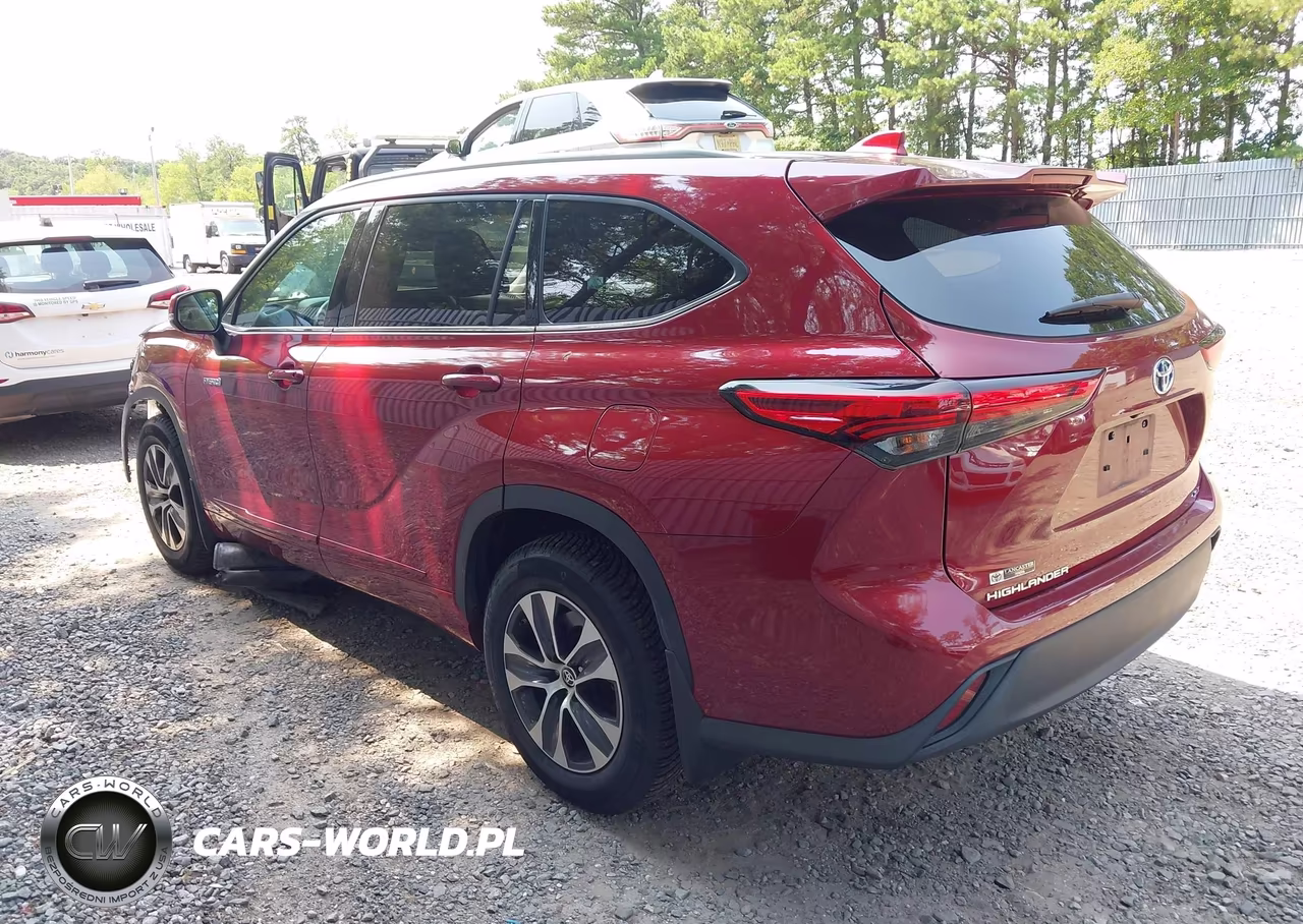 2020 Toyota Highlander Hybrid Xle VIN:5TDGBRCH5LS514216 - 3