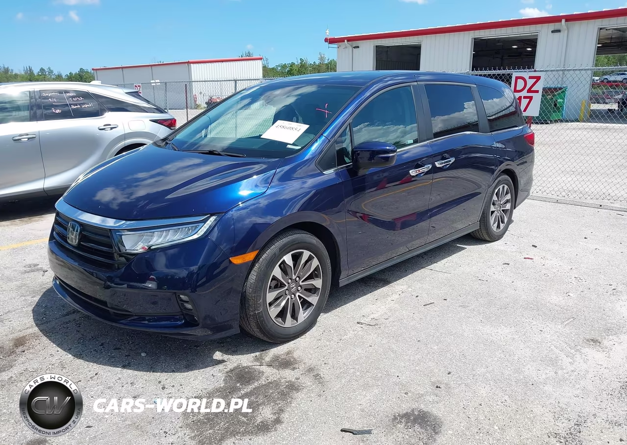 2023 Honda Odyssey Ex-L VIN:5FNRL6H61PB076526 - 2