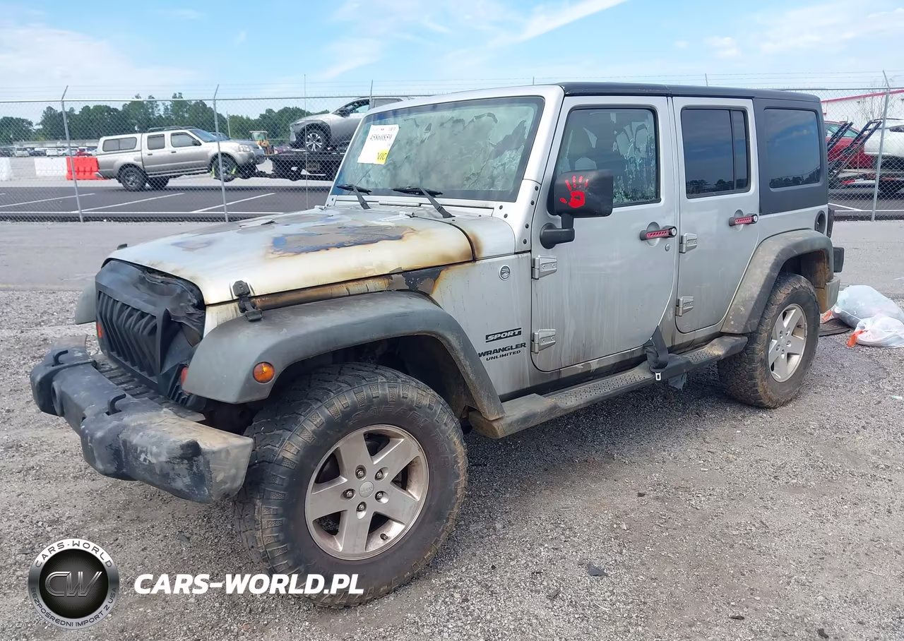2012 Jeep Wrangler Unlimited Sport VIN:1C4HJWDG6CL124626 - 2