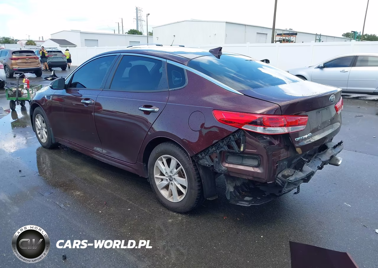 2016 Kia Optima Lx VIN:5XXGT4L34GG111811 - 3