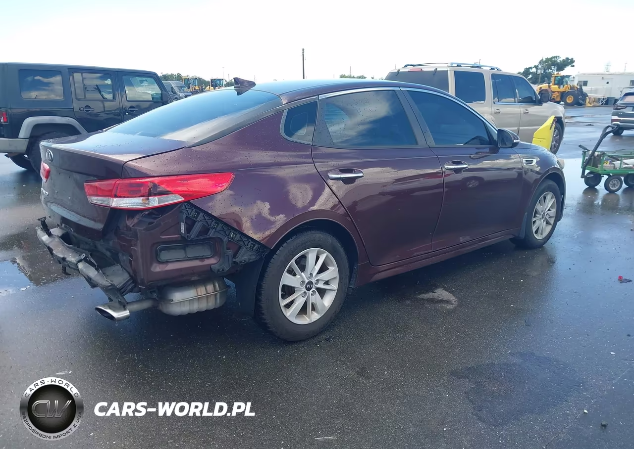 2016 Kia Optima Lx VIN:5XXGT4L34GG111811 - 4