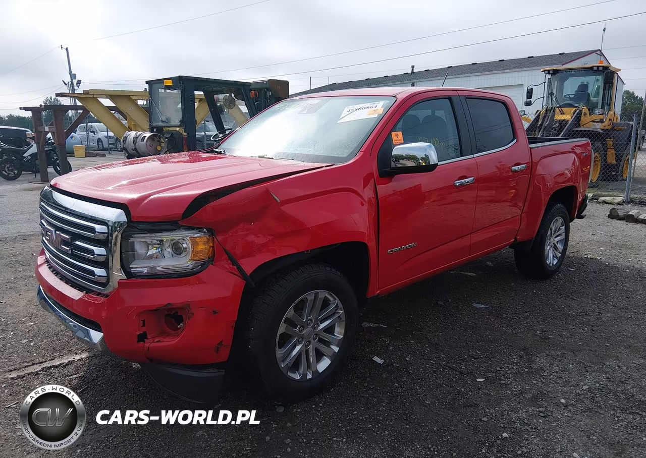 2016 GMC Canyon 4Wd Slt VIN:1GTG6DE35G1194150 - 2