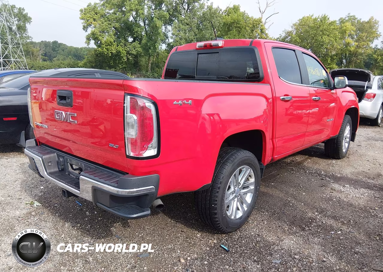 2016 GMC Canyon 4Wd Slt VIN:1GTG6DE35G1194150 - 4