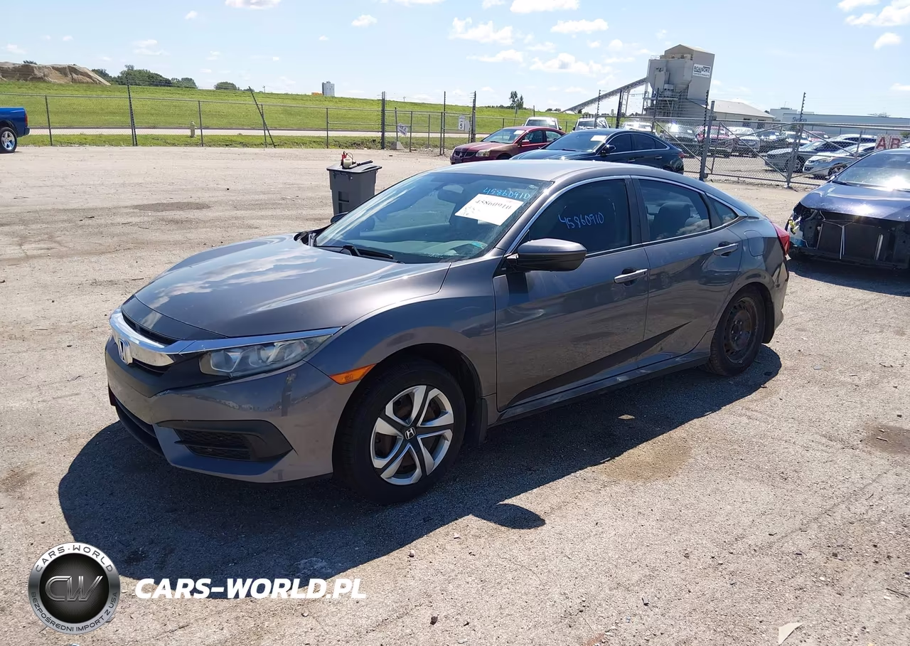2018 Honda Civic Lx VIN:2HGFC2F57JH566929 - 2