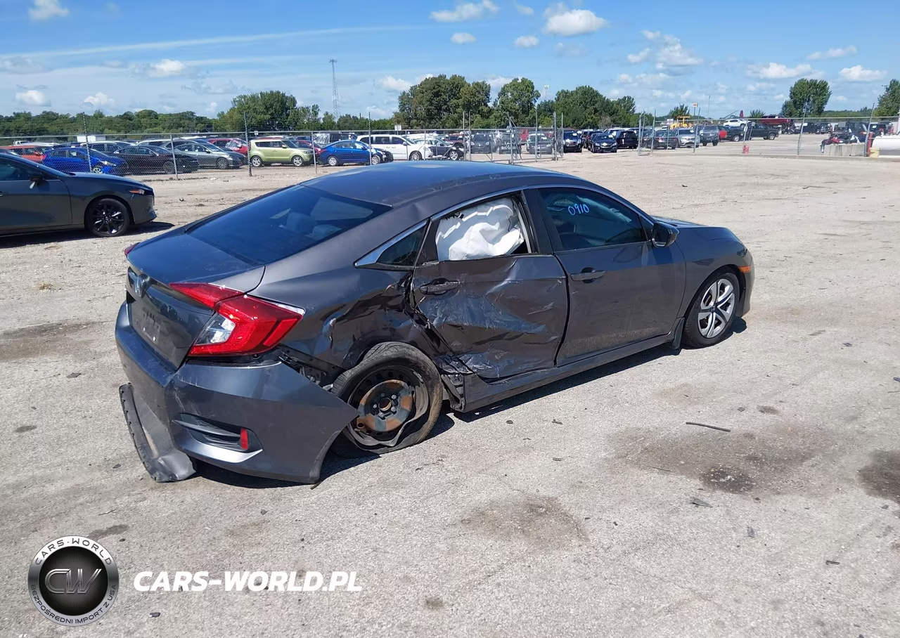 2018 Honda Civic Lx VIN:2HGFC2F57JH566929 - 4