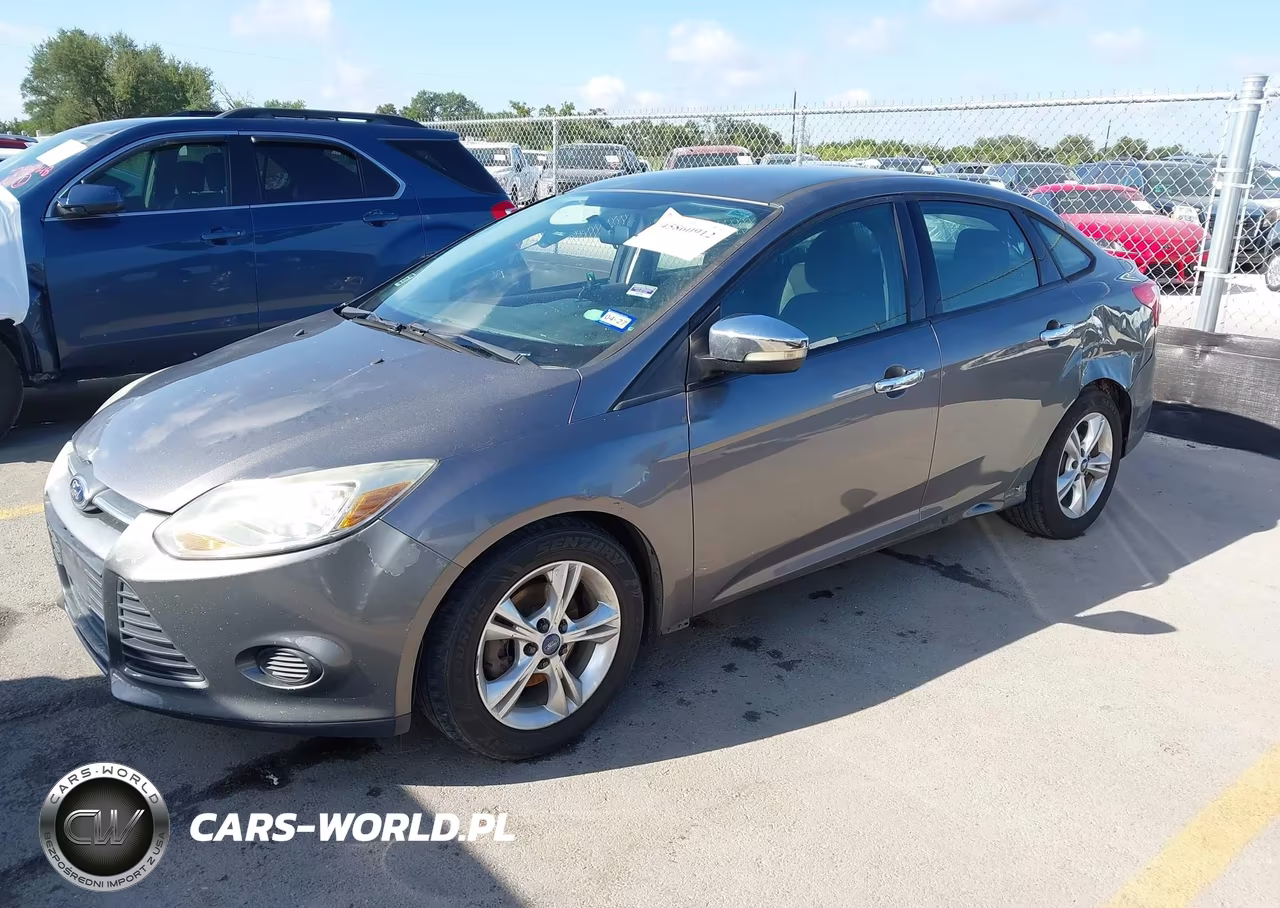 2014 Ford Focus Se VIN:1FADP3F28EL158914 - 2