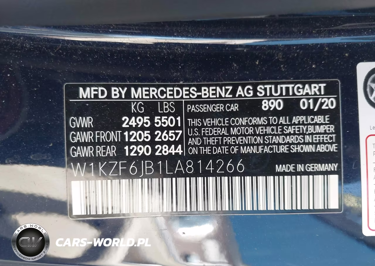 2020 Mercedes-Benz E 450 4Matic VIN:W1KZF6JB1LA814266 - 9