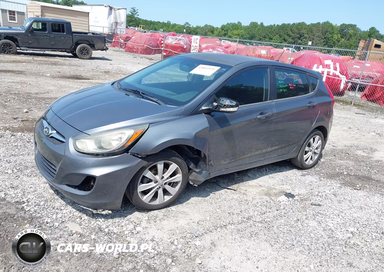 2013 Hyundai Accent Se VIN:KMHCU5AE5DU090054 - 2