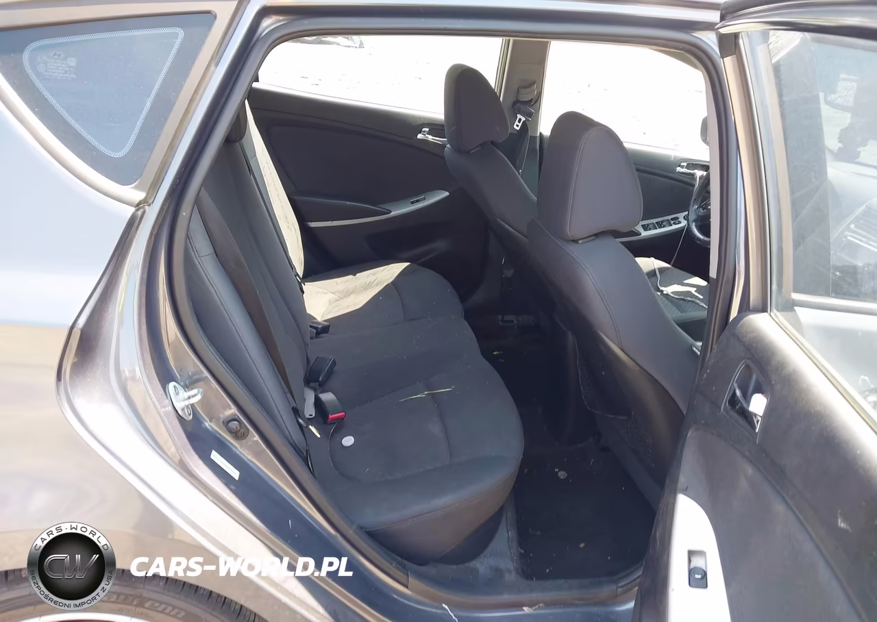 2013 Hyundai Accent Se VIN:KMHCU5AE5DU090054 - 8
