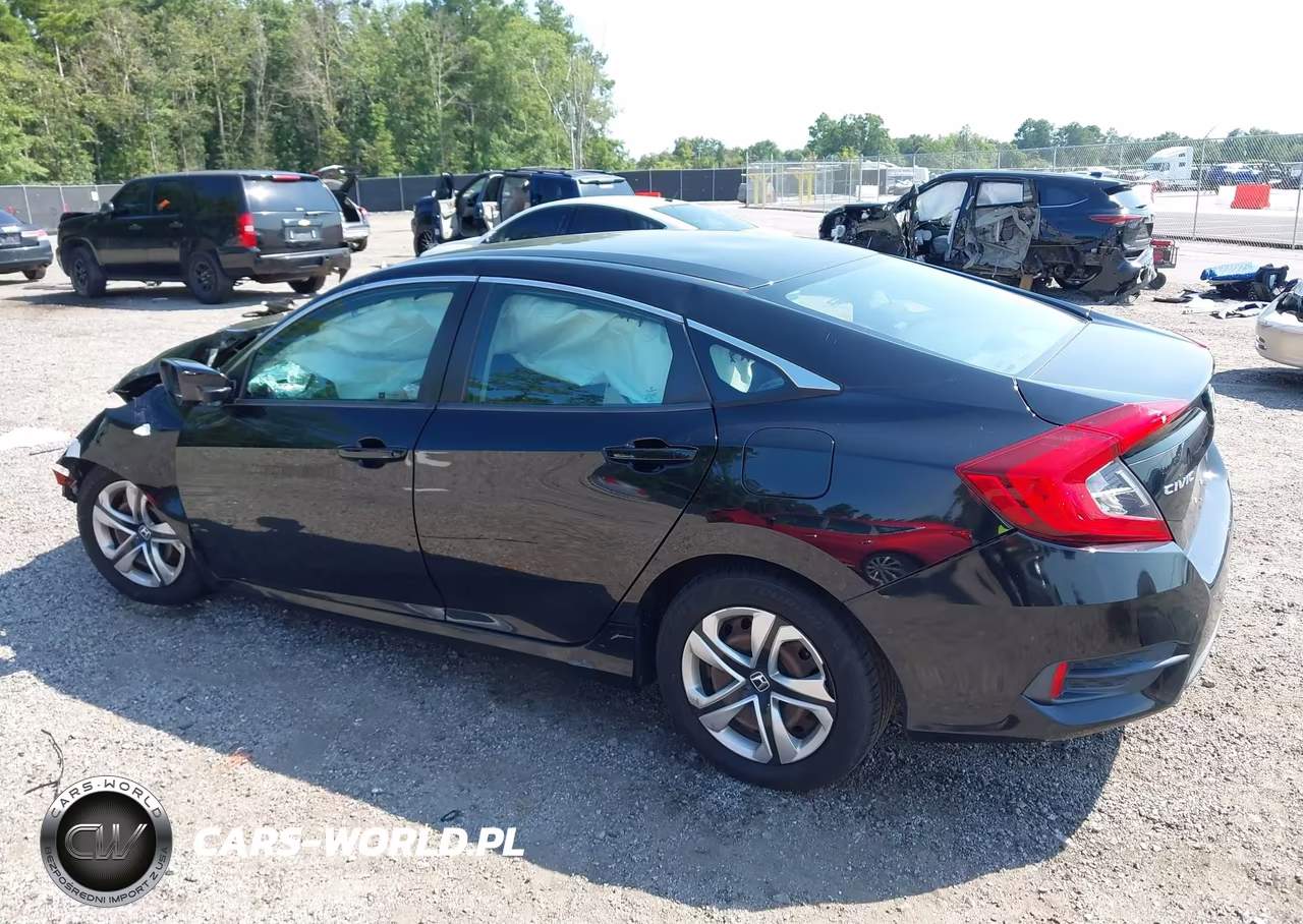 2017 Honda Civic Lx VIN:19XFC2F54HE023381 - 3
