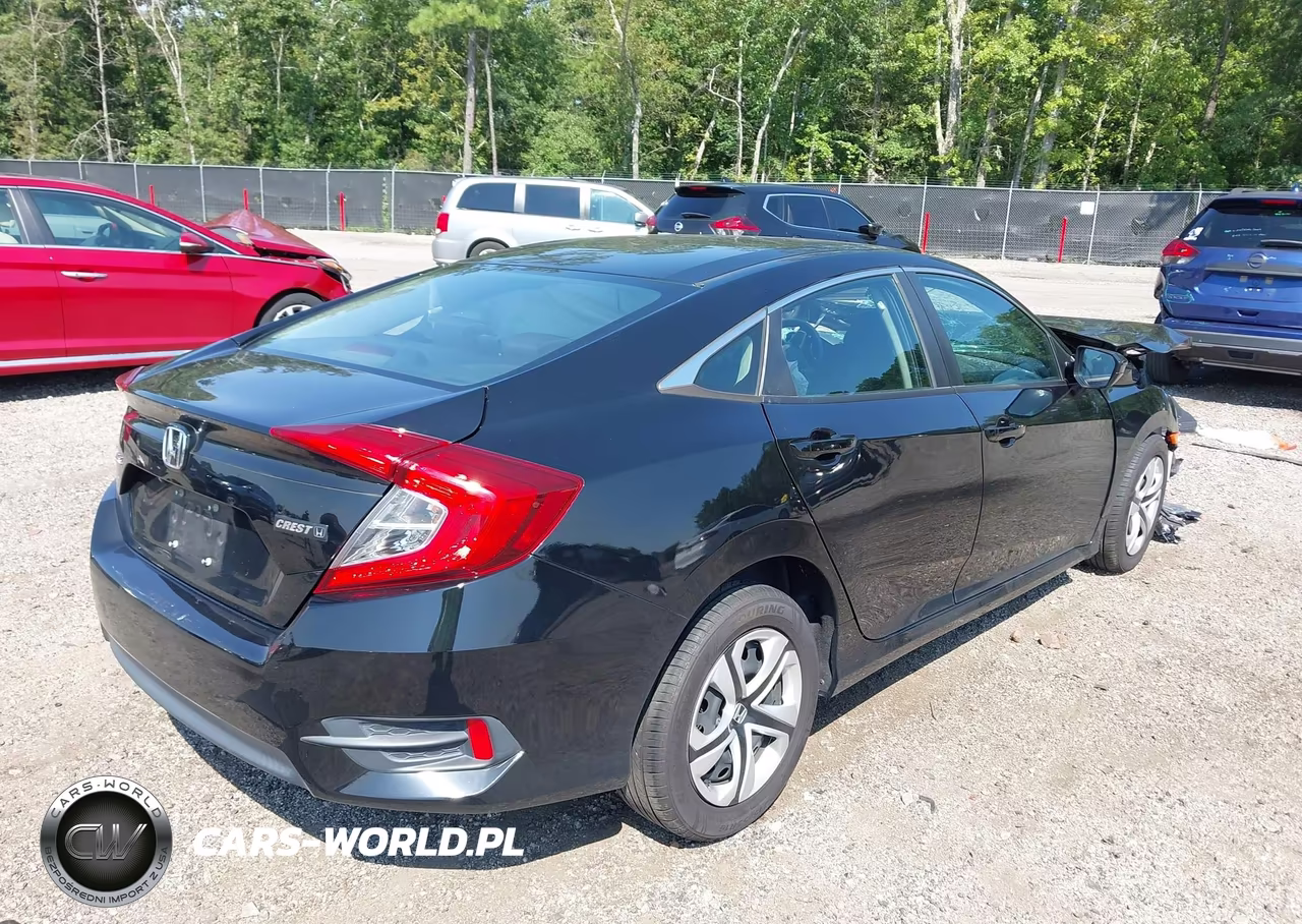 2017 Honda Civic Lx VIN:19XFC2F54HE023381 - 4