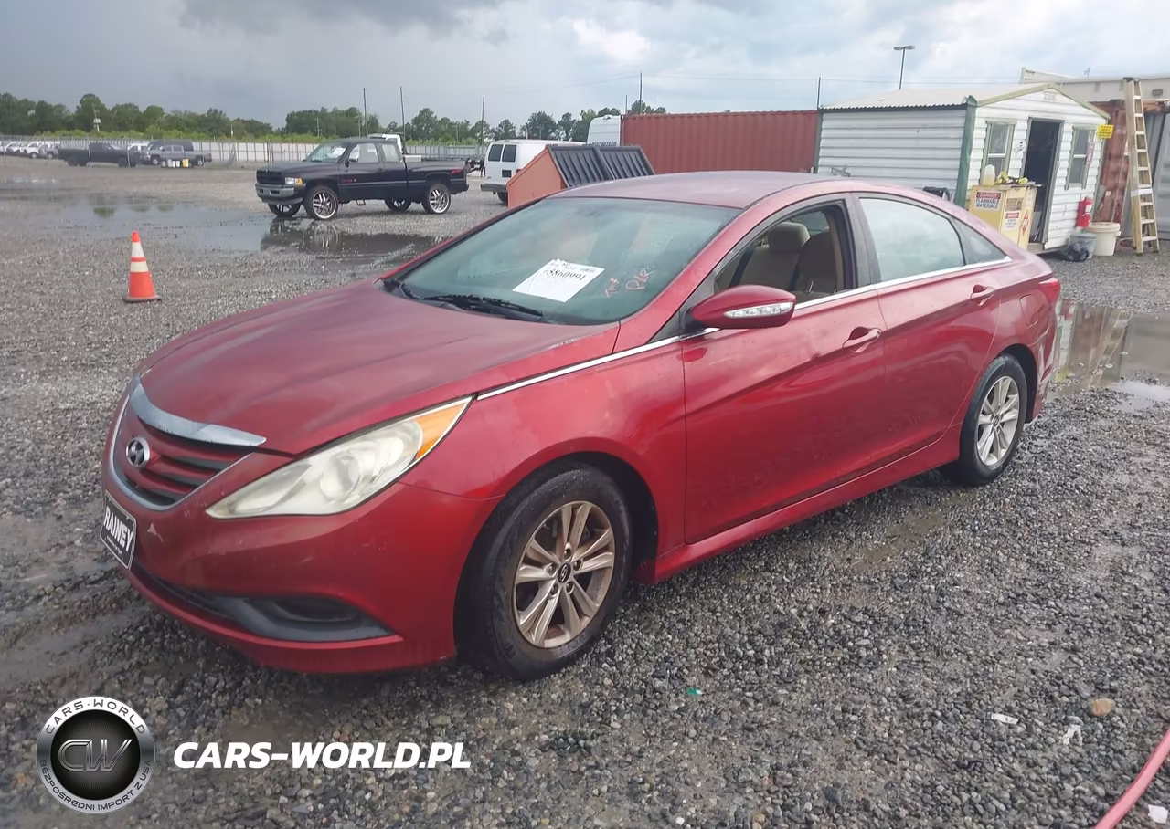 2014 Hyundai Sonata Gls VIN:5NPEB4AC2EH884663 - 2