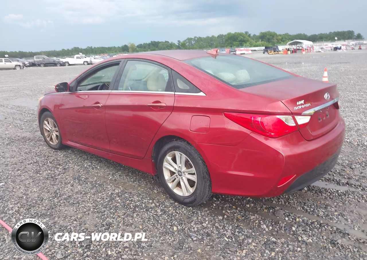 2014 Hyundai Sonata Gls VIN:5NPEB4AC2EH884663 - 3