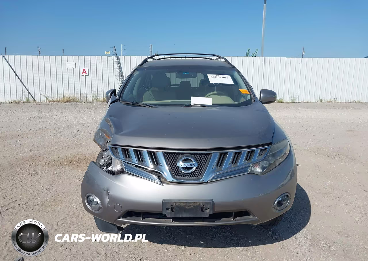 2009 Nissan Murano Sl VIN:JN8AZ18U29W026069 - 12
