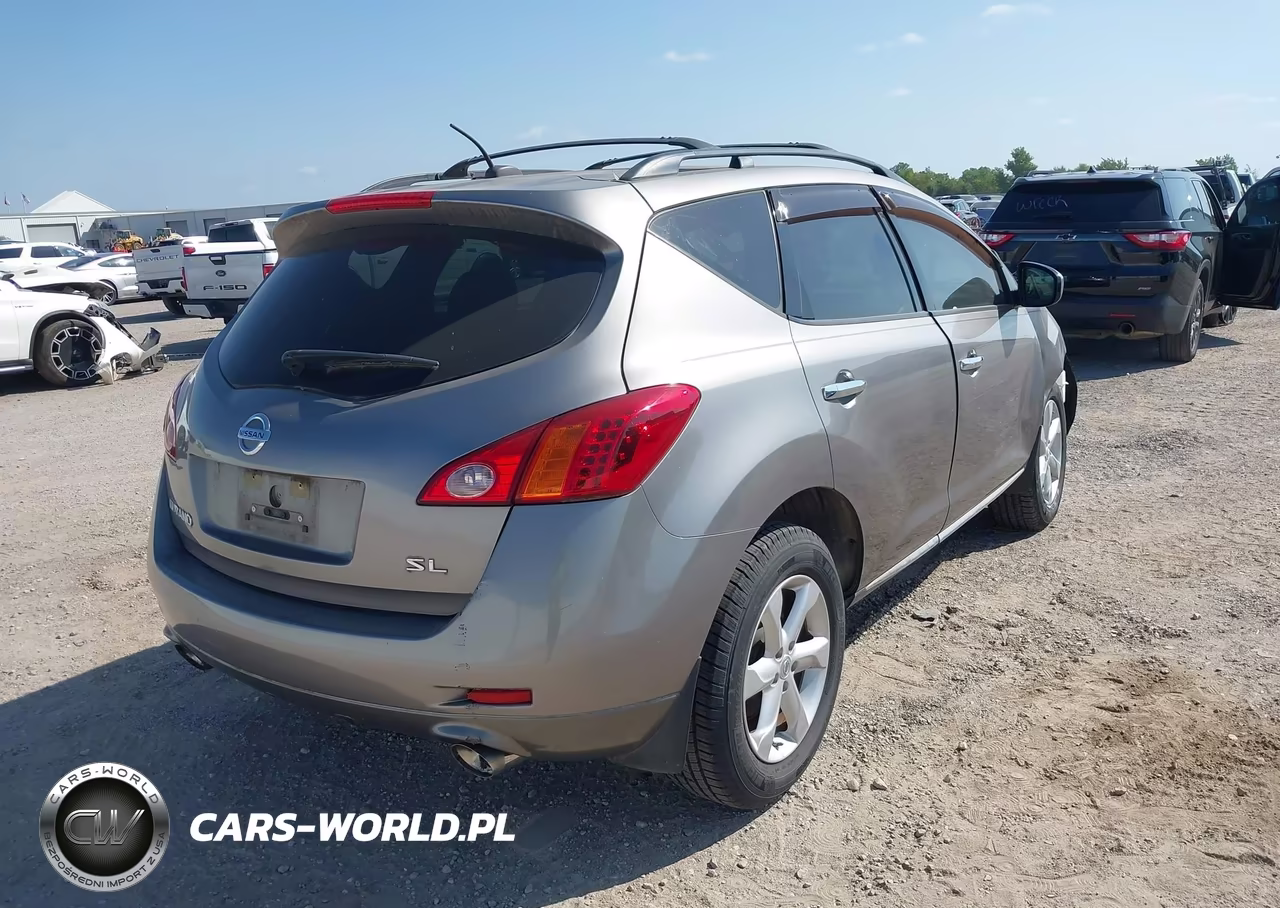 2009 Nissan Murano Sl VIN:JN8AZ18U29W026069 - 4