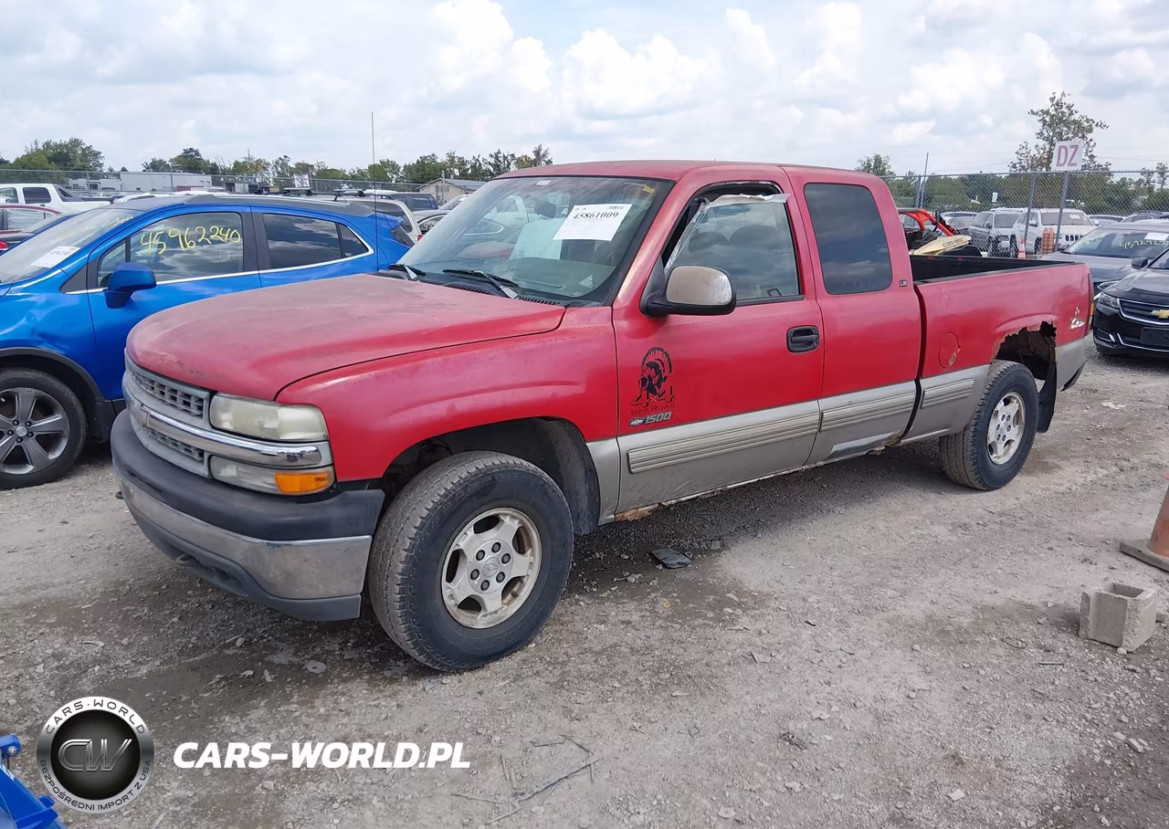 1999 Chevrolet Silverado 1500 Ls VIN:1GCEK19T4XE205417 - 2