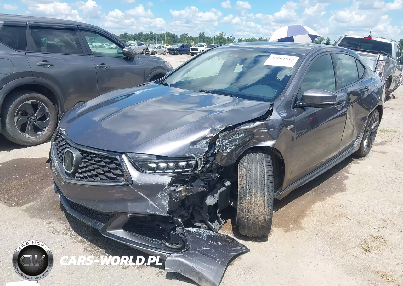 2018 Acura Tlx Tech A-Spec Pkgs VIN:19UUB3F67JA000356 - 2