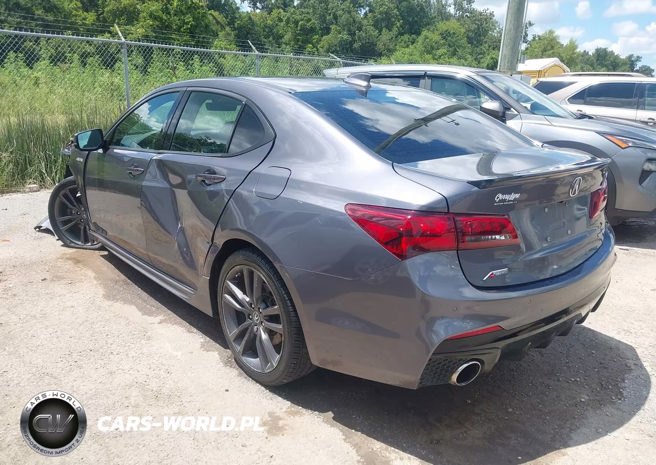 2018 Acura Tlx Tech A-Spec Pkgs VIN:19UUB3F67JA000356 - 3