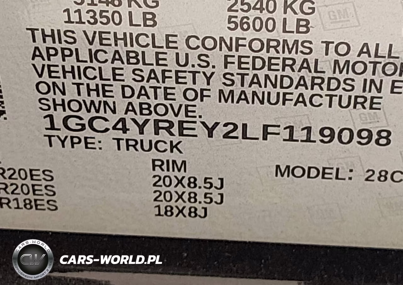 2020 Chevrolet Silverado 2500Hd 4Wd Standard Bed High Country VIN:1GC4YREY2LF119098 - 9