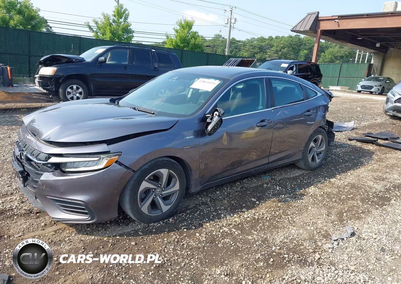2019 Honda Insight Ex VIN:19XZE4F56KE027359 - 2