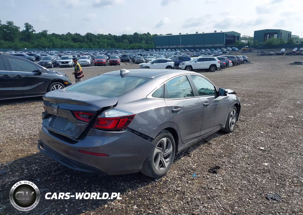 2019 Honda Insight Ex VIN:19XZE4F56KE027359 - 4