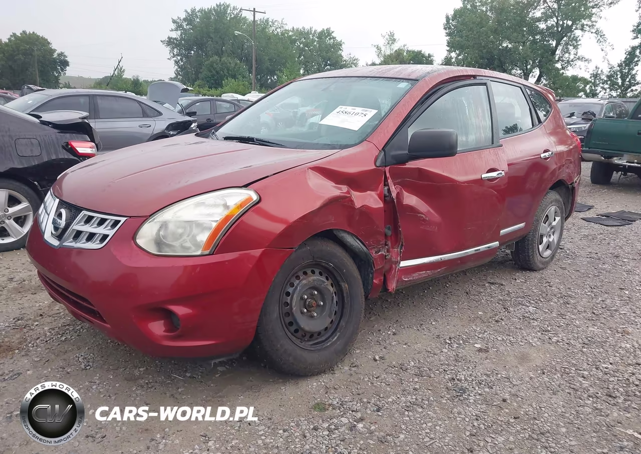 2013 Nissan Rogue S VIN:JN8AS5MV5DW141106 - 2