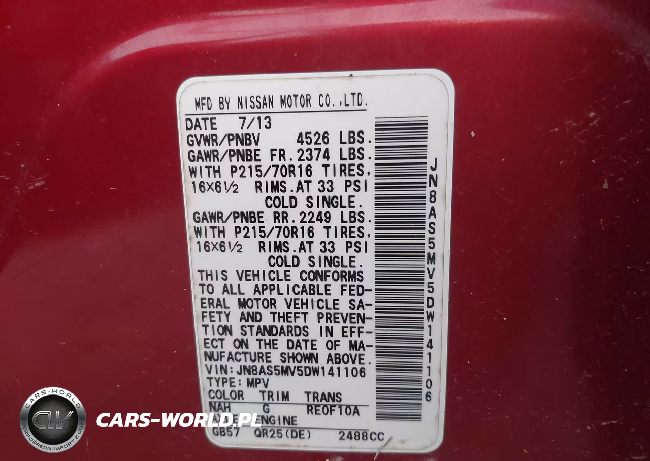 2013 Nissan Rogue S VIN:JN8AS5MV5DW141106 - 9