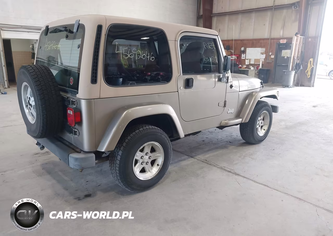 2004 Jeep Wrangler Sahara VIN:1J4FA59S64P757582 - 4
