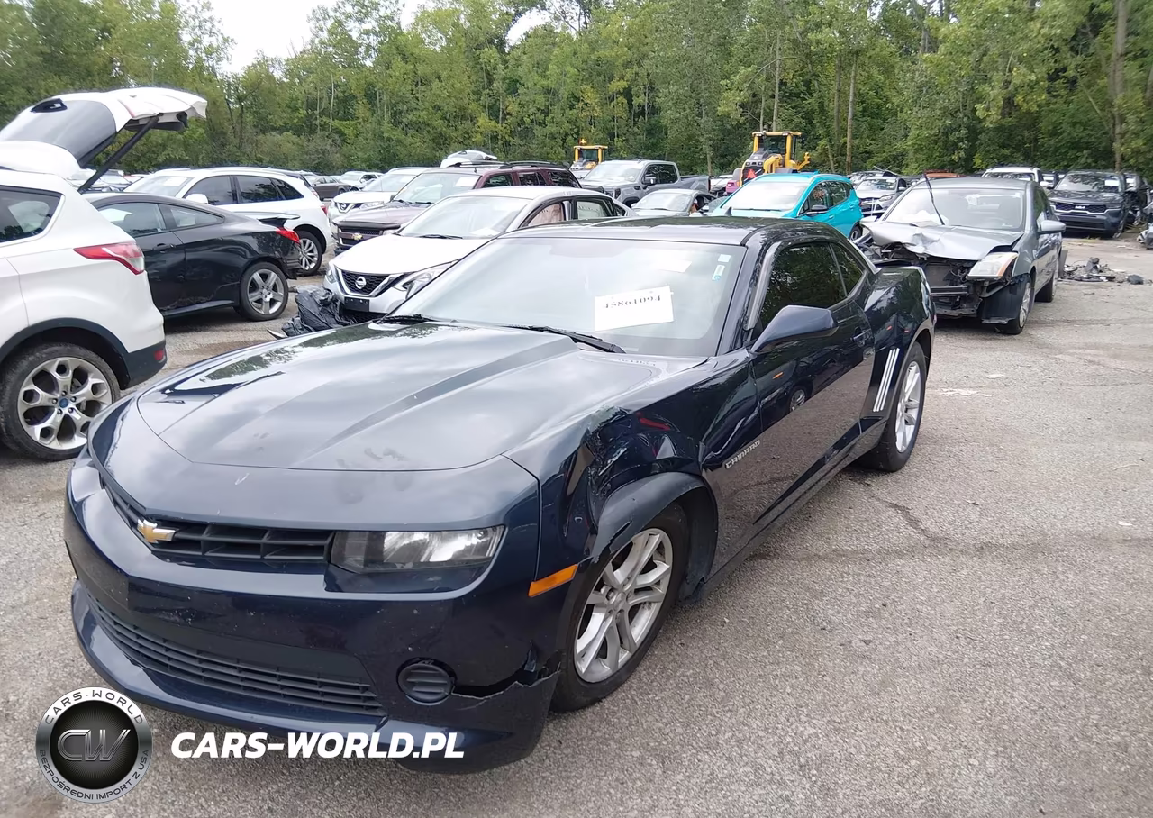 2015 Chevrolet Camaro 2Ls VIN:2G1FB1E37F9141586 - 2