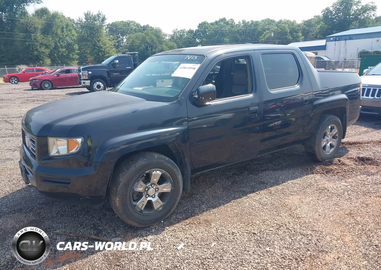 2007 Honda Ridgeline Rtx VIN:2HJYK16576H538720 - 2