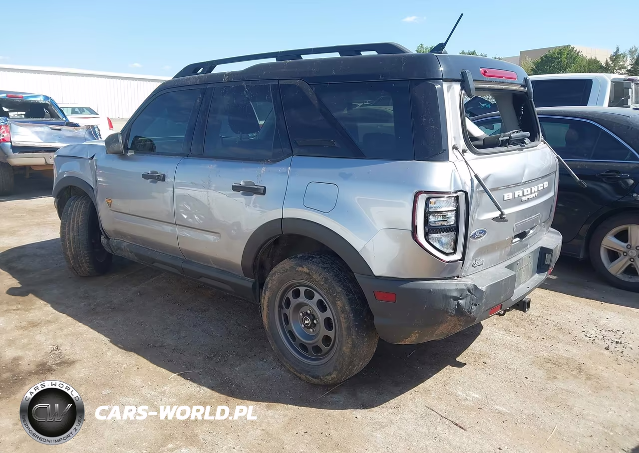 2021 Ford Bronco Sport Badlands VIN:3FMCR9D99MRA60831 - 3