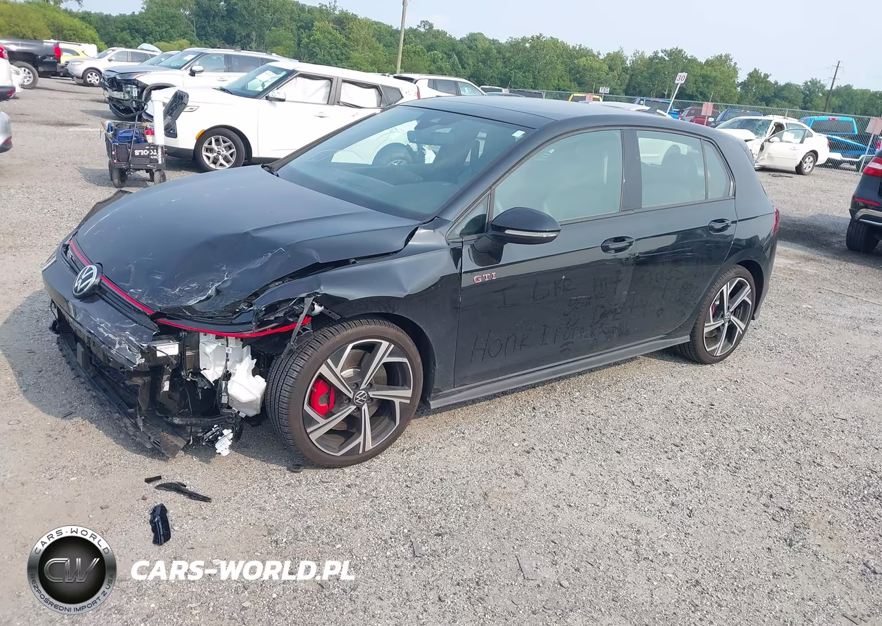 2025 Volkswagen Golf Gti 2.0T Se VIN:WVW3A7CD4SW232750 - 2