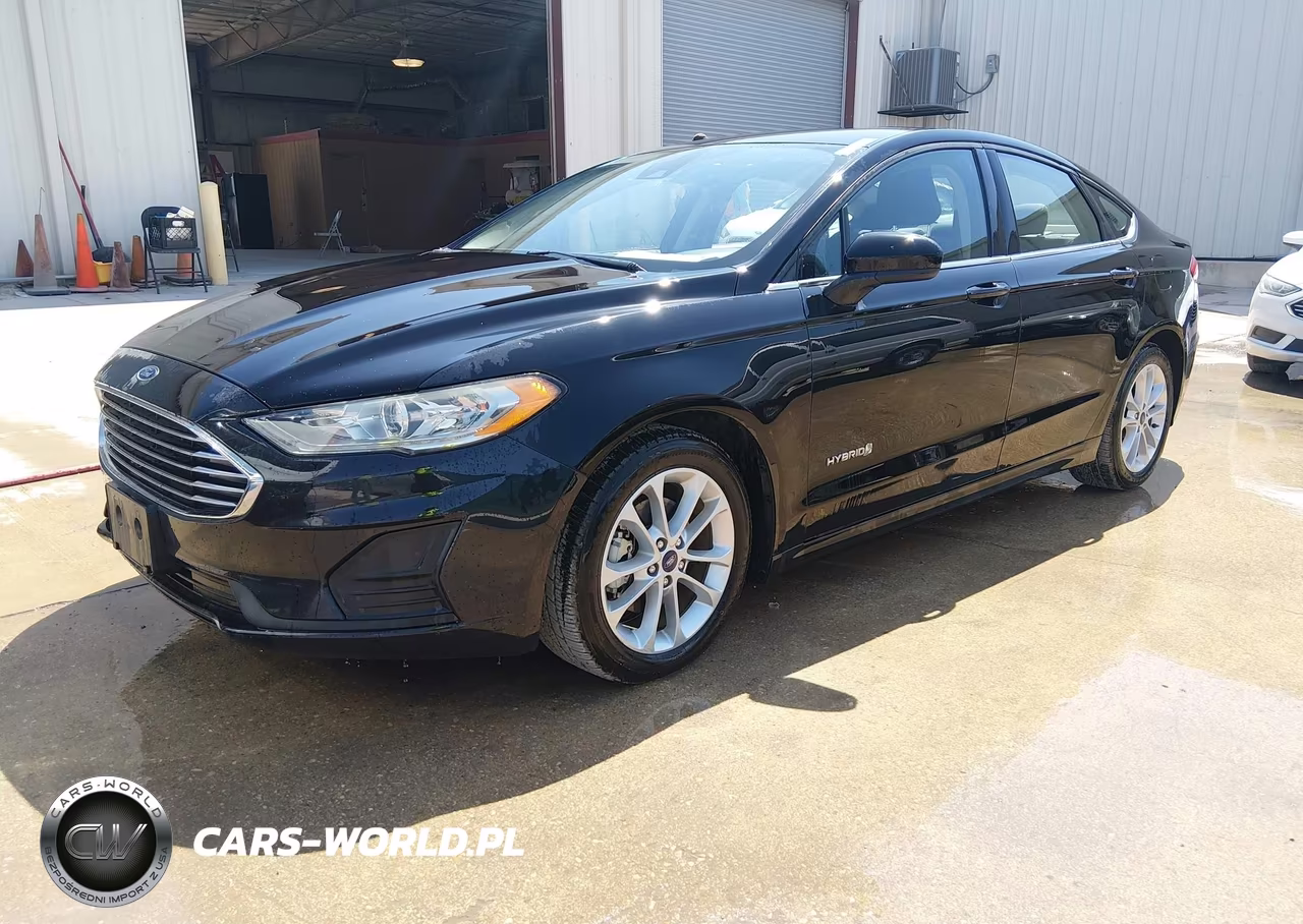 2019 Ford Fusion Hybrid Se VIN:3FA6P0LU0KR100421 - 2