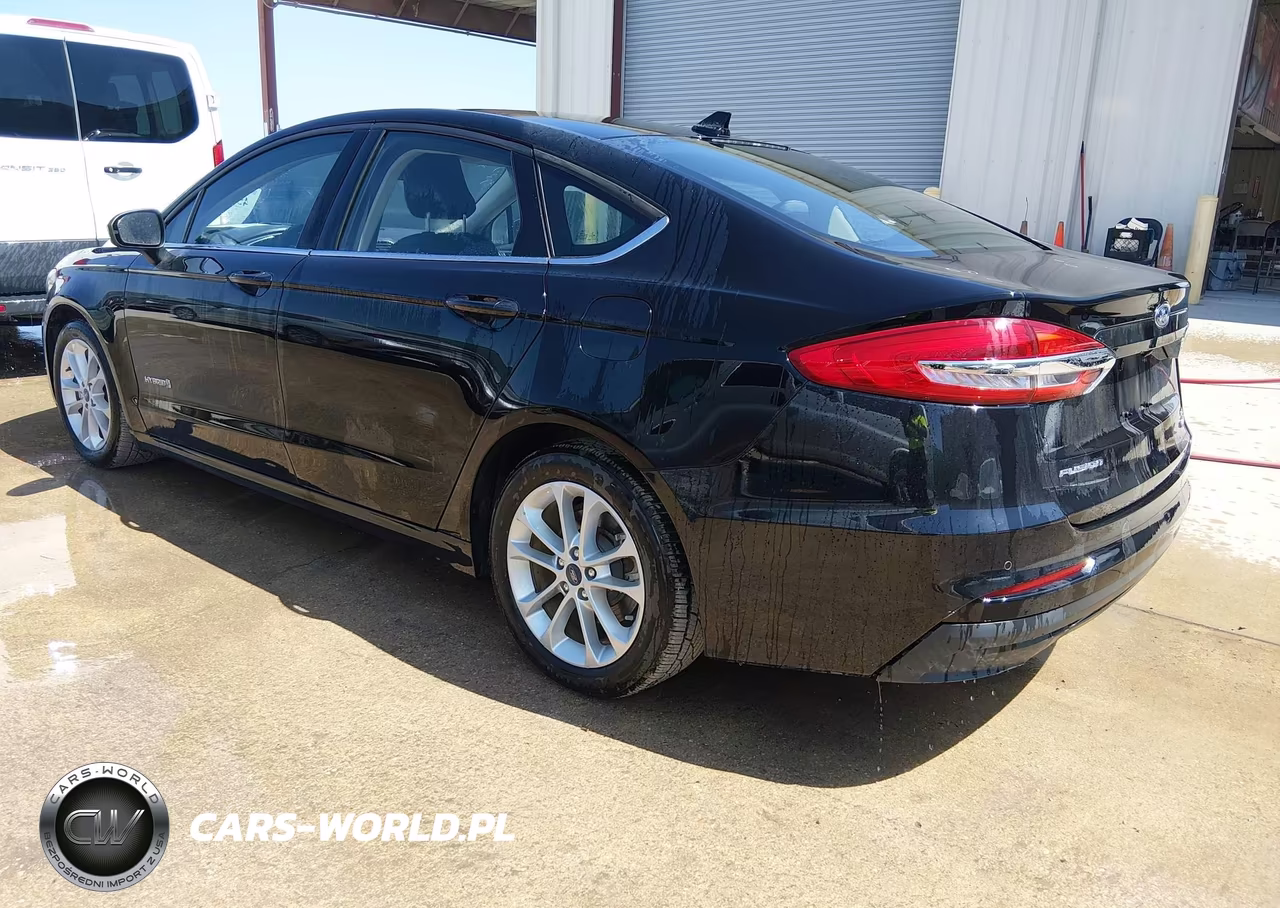2019 Ford Fusion Hybrid Se VIN:3FA6P0LU0KR100421 - 3