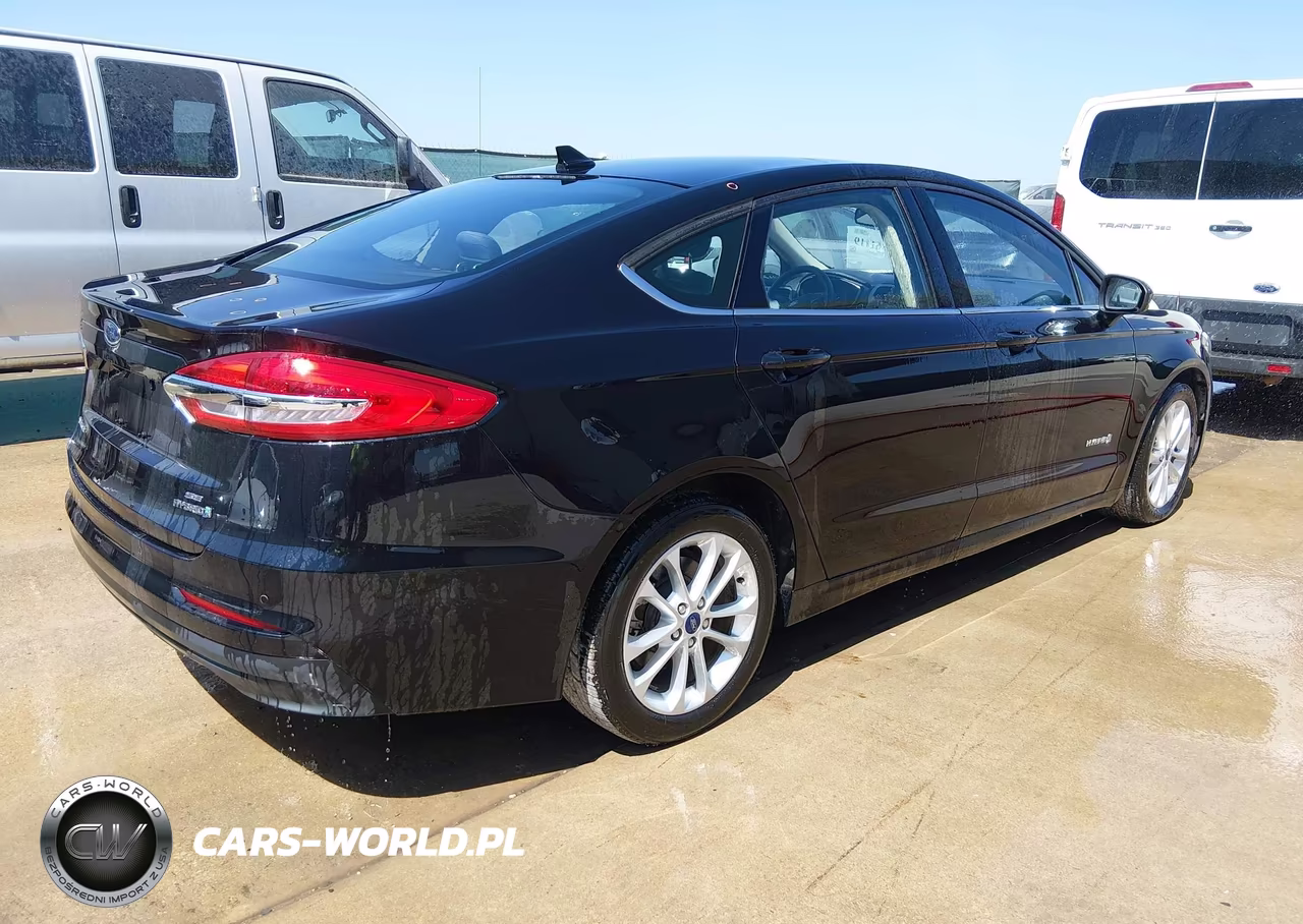 2019 Ford Fusion Hybrid Se VIN:3FA6P0LU0KR100421 - 4