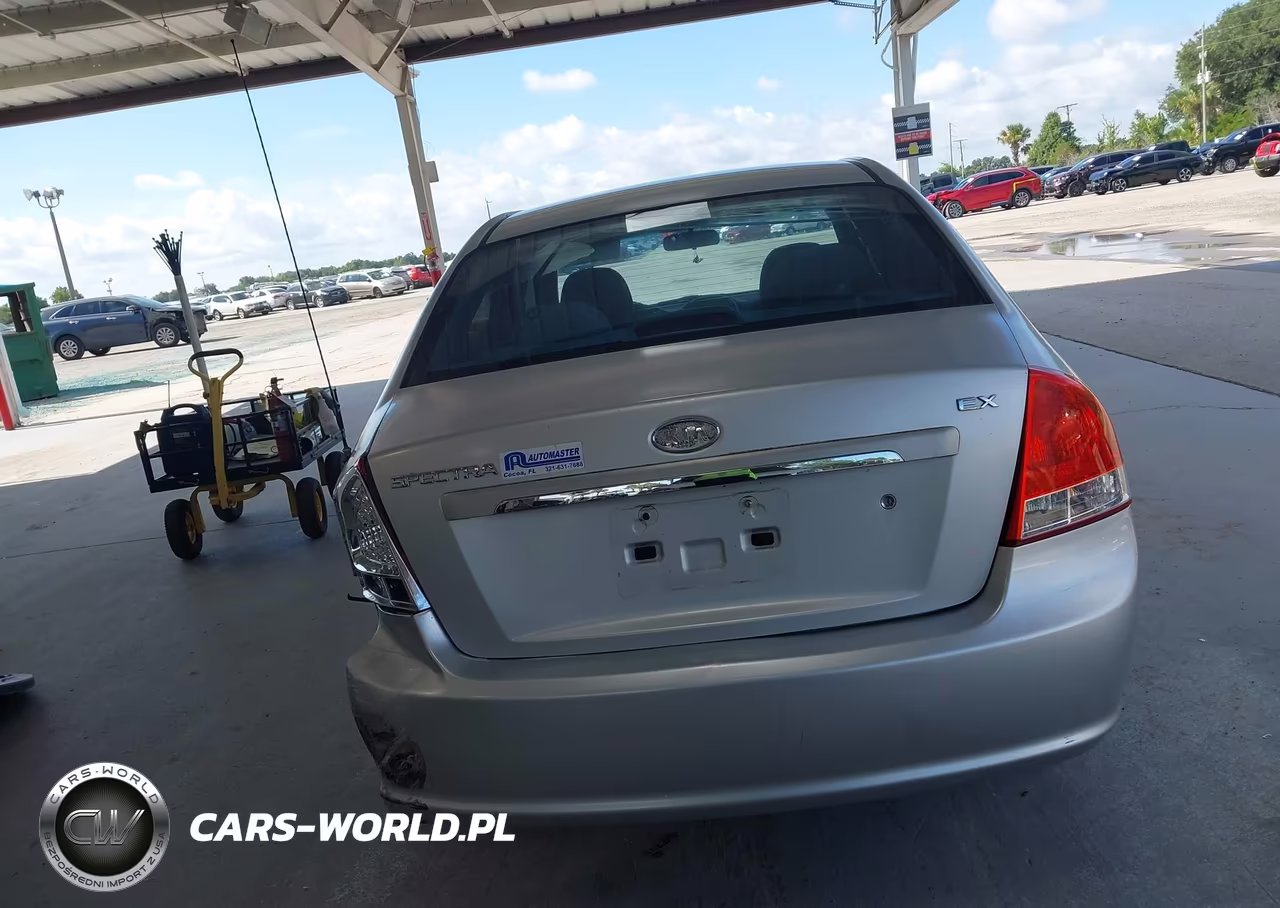 2008 Kia Spectra Ex VIN:KNAFE121485552541 - 16