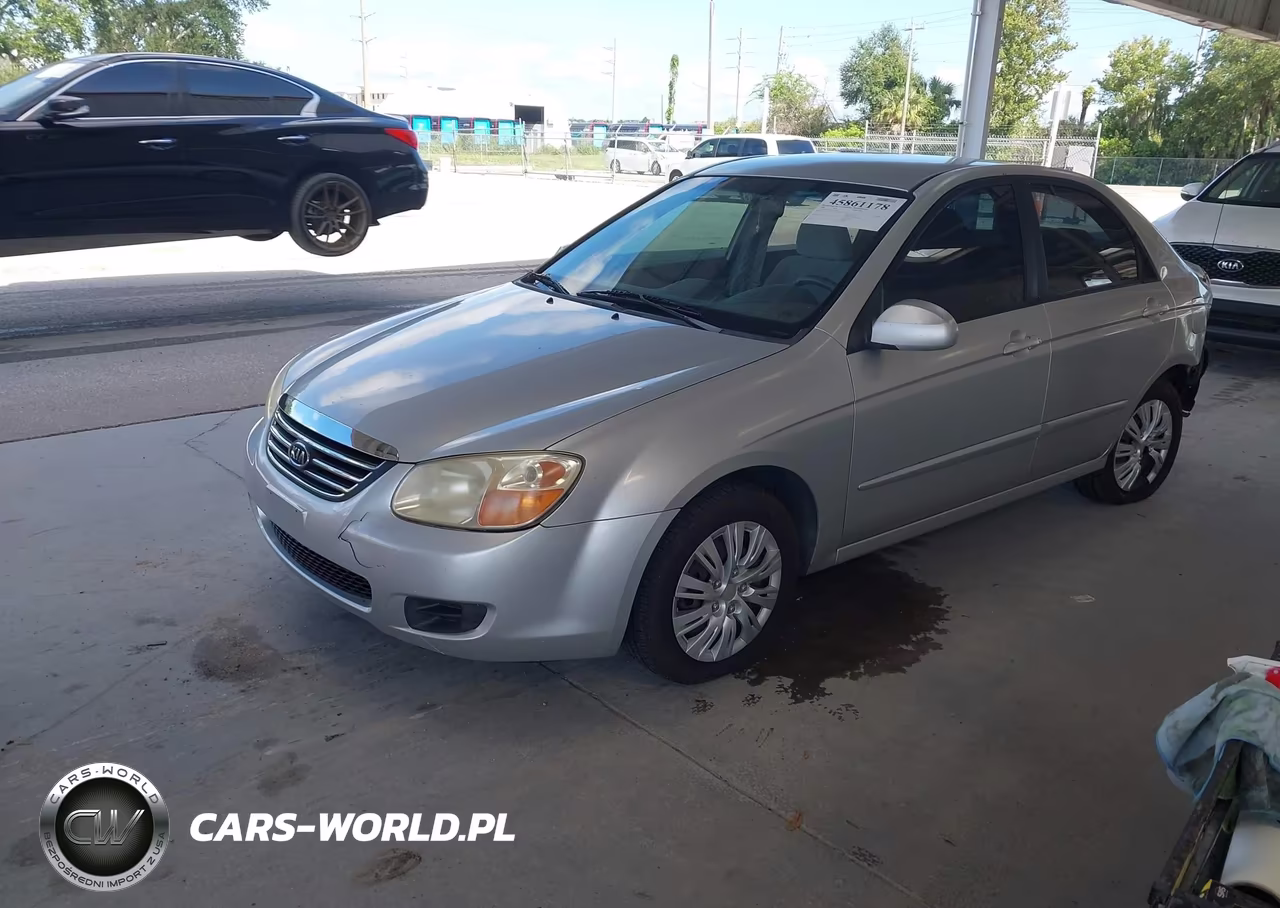 2008 Kia Spectra Ex VIN:KNAFE121485552541 - 2