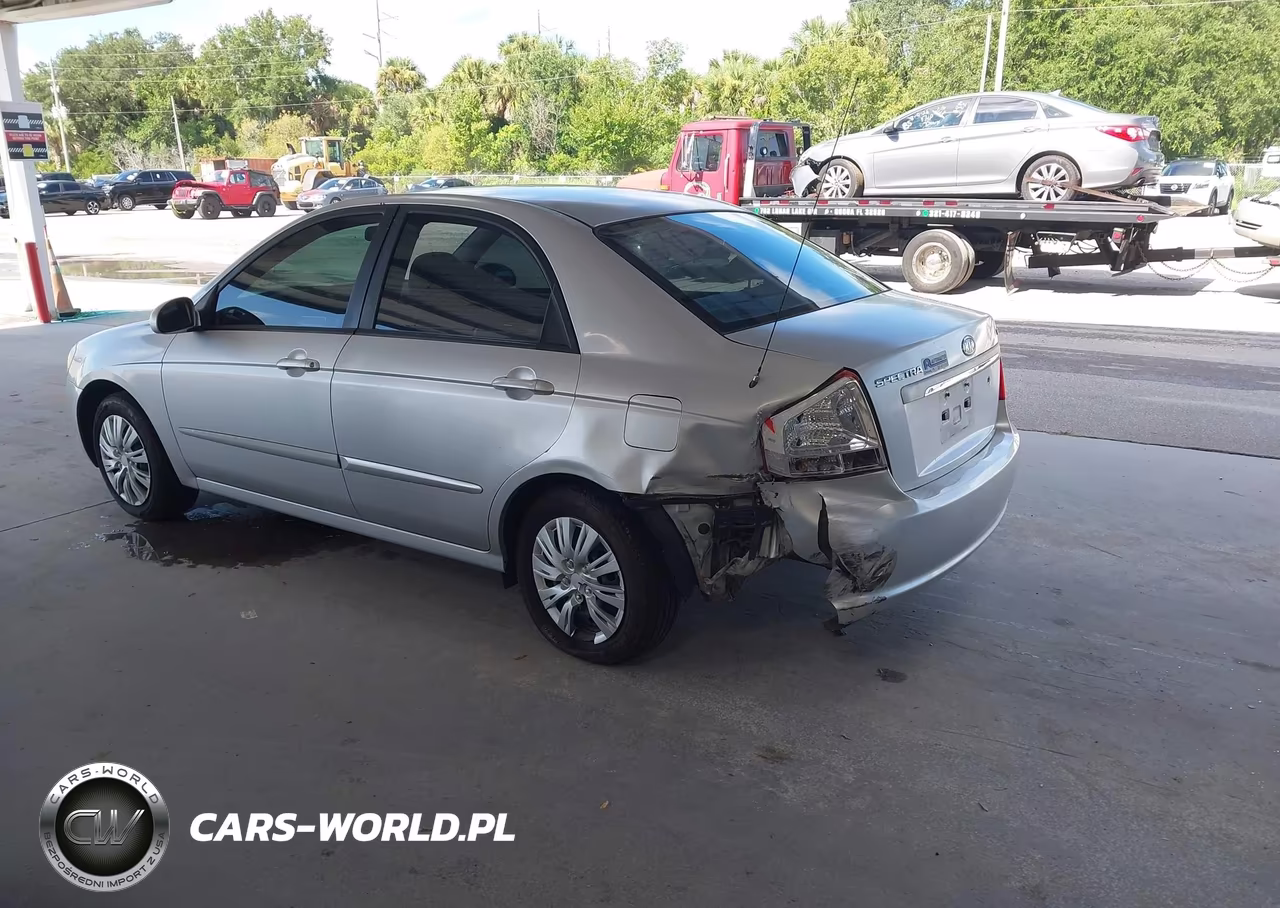 2008 Kia Spectra Ex VIN:KNAFE121485552541 - 3