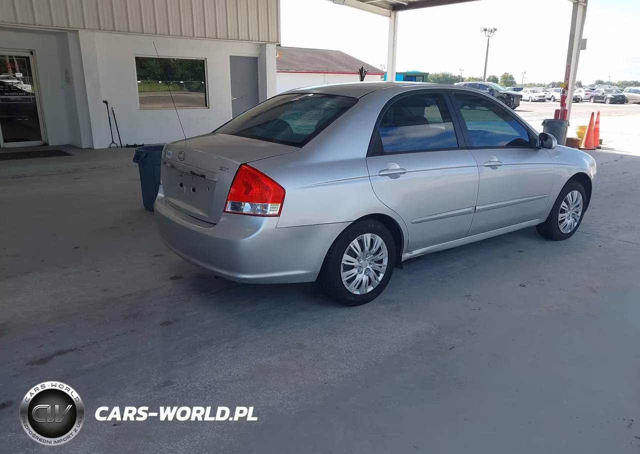 2008 Kia Spectra Ex VIN:KNAFE121485552541 - 4