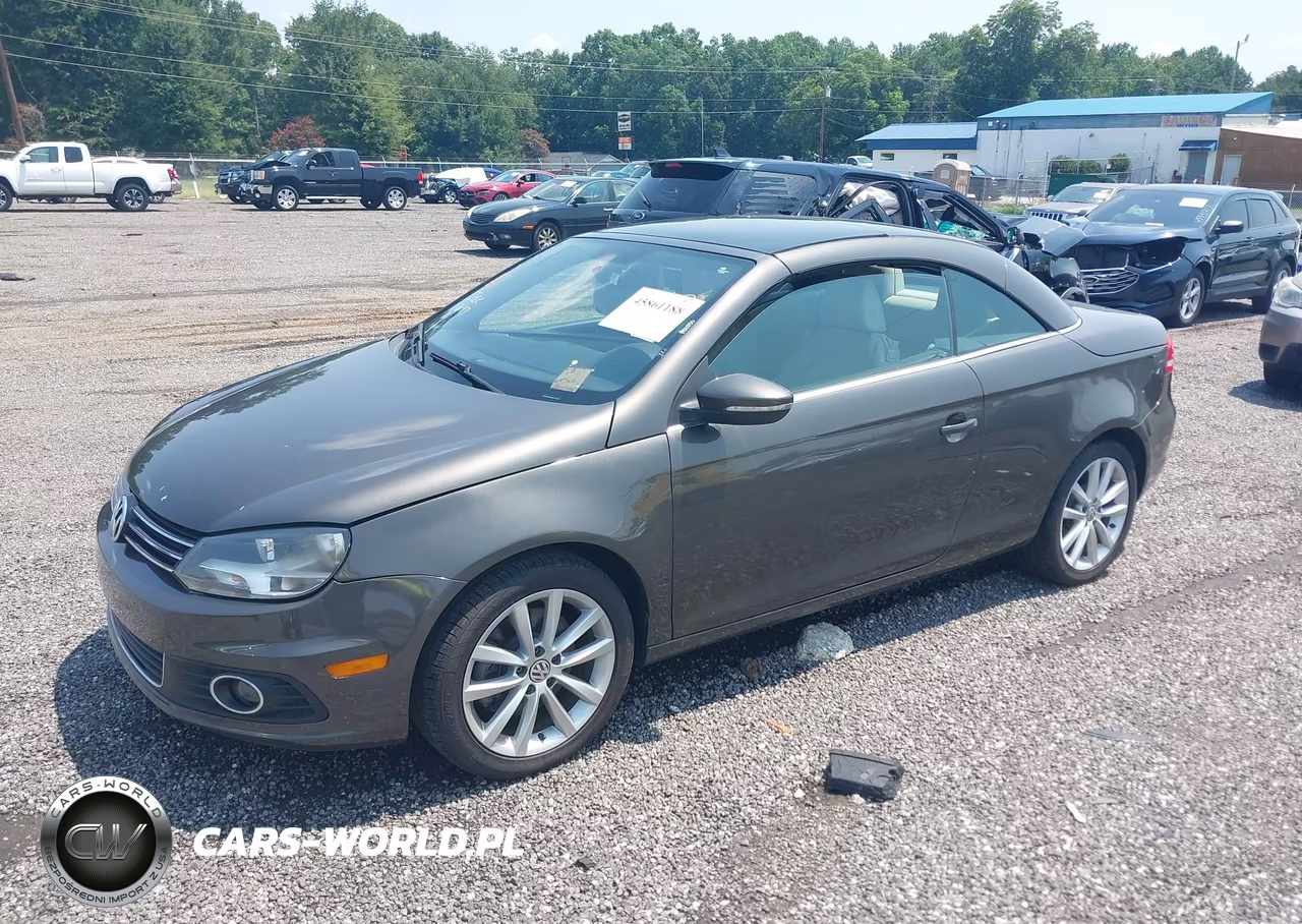 2012 Volkswagen Eos Komfort VIN:WVWBW7AH4CV002569 - 2