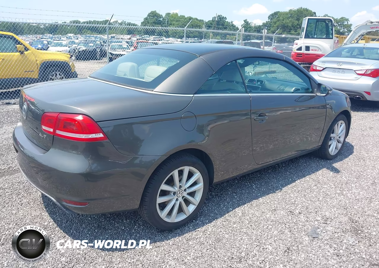 2012 Volkswagen Eos Komfort VIN:WVWBW7AH4CV002569 - 4