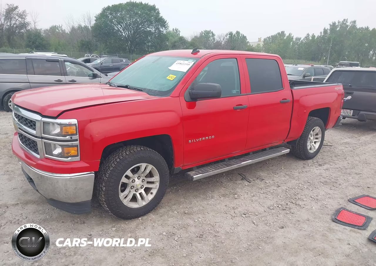 2014 Chevrolet Silverado 1500 Lt VIN:3GCUKREC9EG172775 - 2