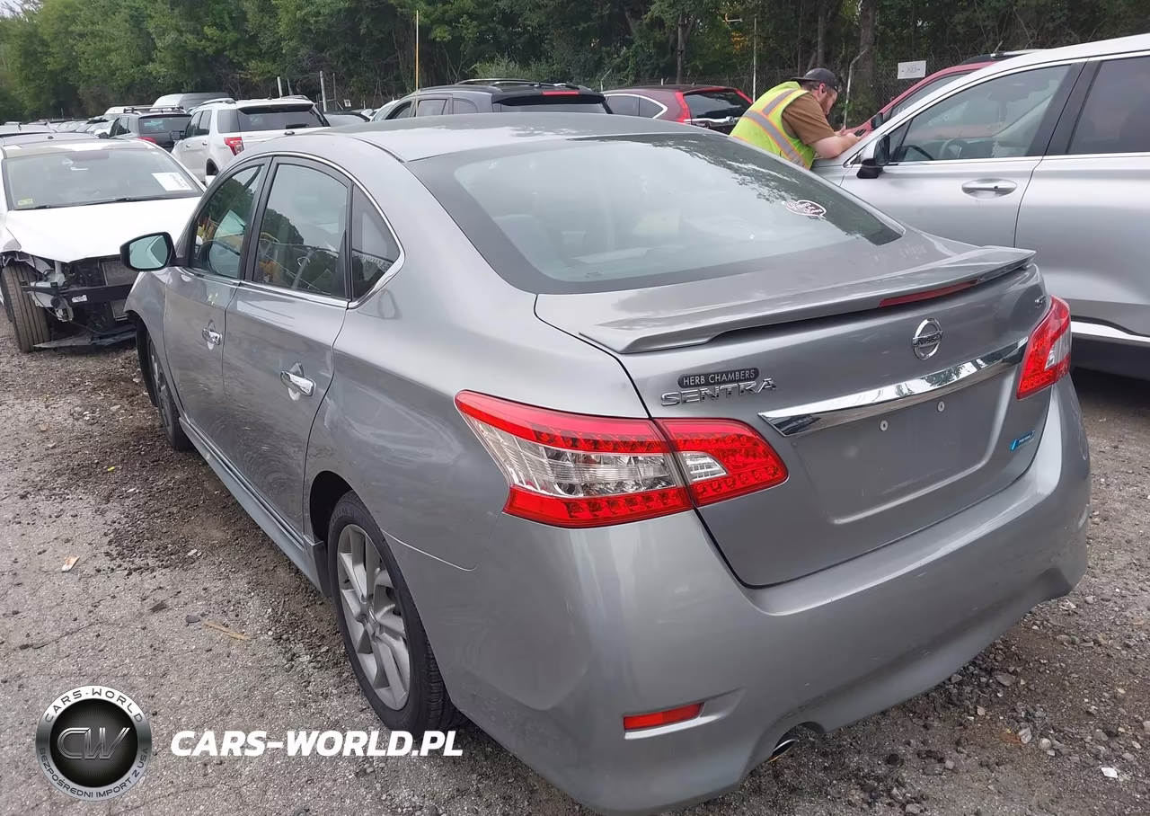 2013 Nissan Sentra Sr VIN:3N1AB7AP4DL666132 - 3