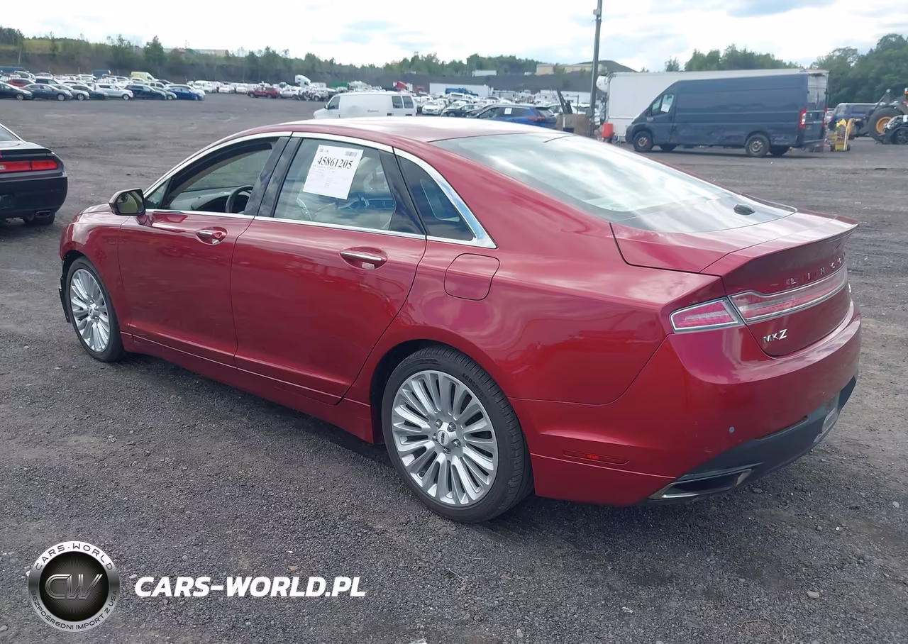 2013 Lincoln Mkz VIN:3LN6L2J94DR803504 - 3