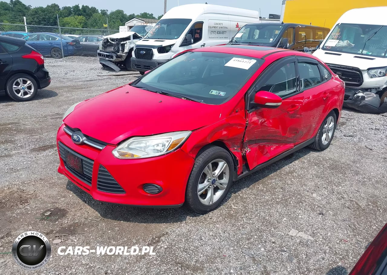 2014 Ford Focus Se VIN:1FADP3F22EL159086 - 2