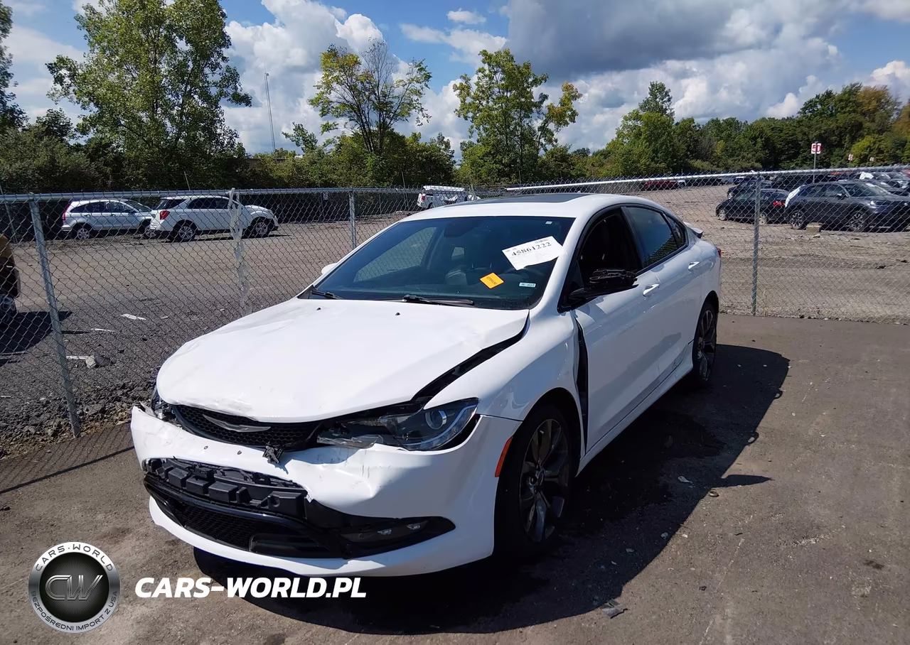 2015 Chrysler 200 S VIN:1C3CCCDGXFN540808 - 2