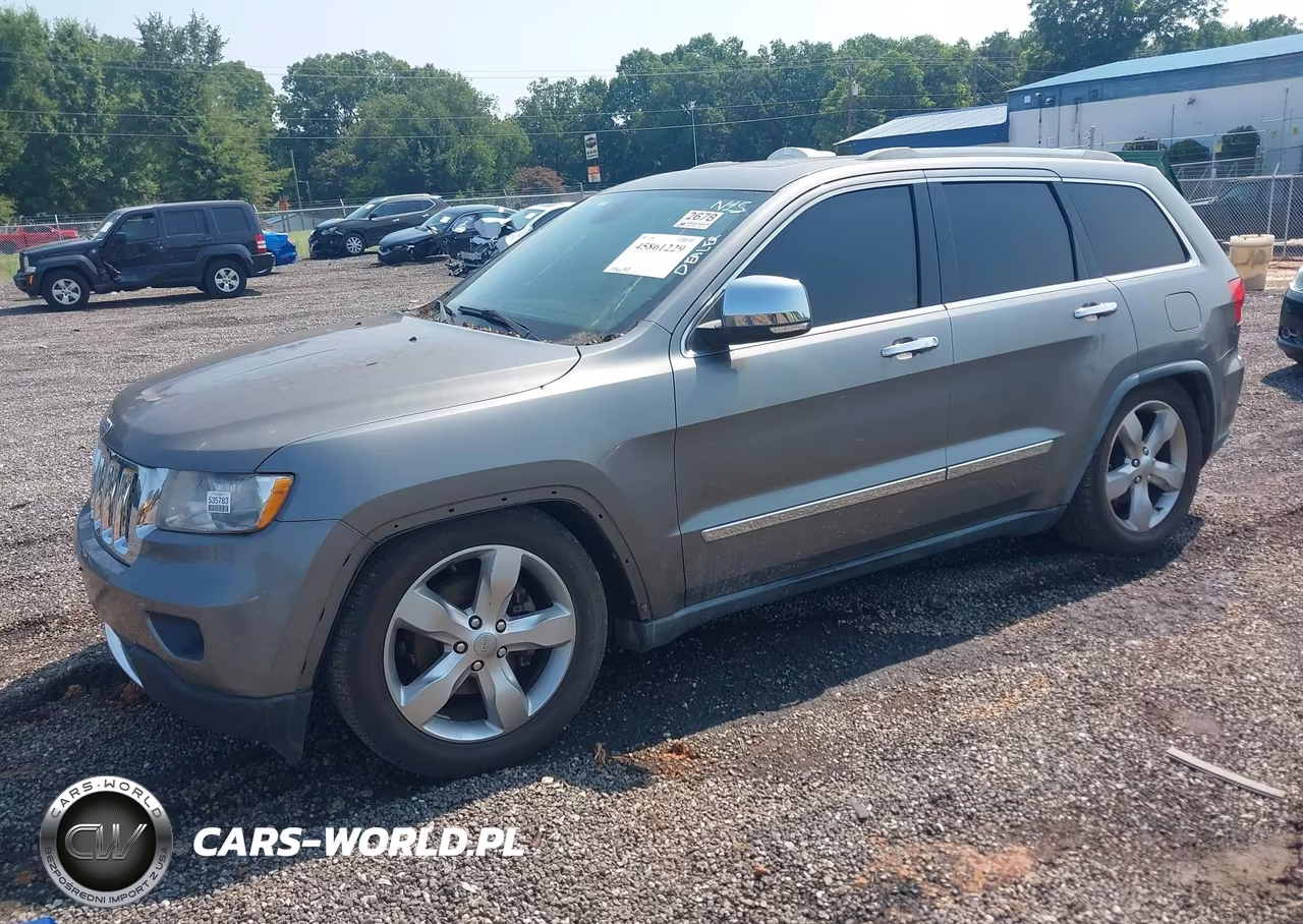 2012 Jeep Grand Cherokee Overland VIN:1C4RJFCGXCC219356 - 2