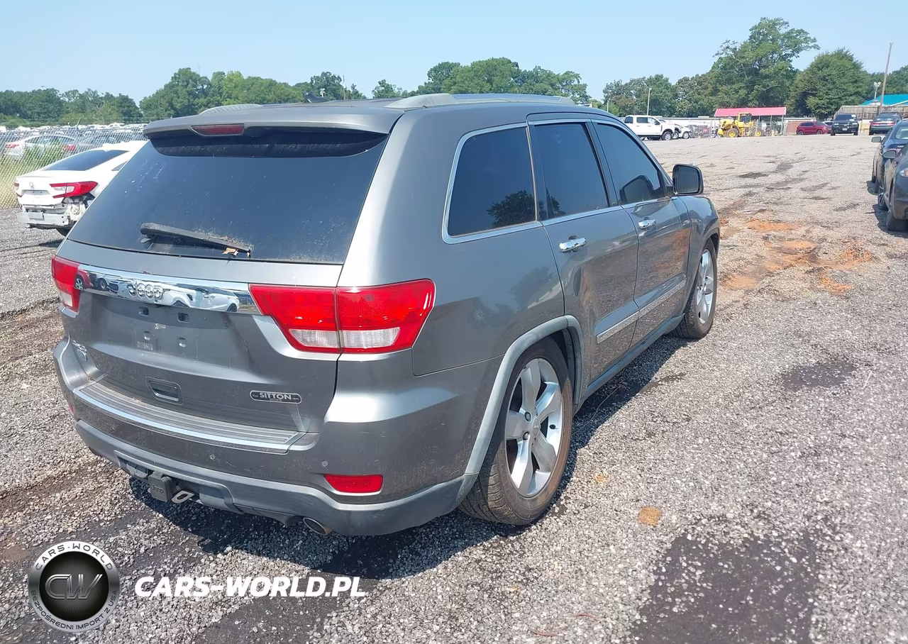 2012 Jeep Grand Cherokee Overland VIN:1C4RJFCGXCC219356 - 4