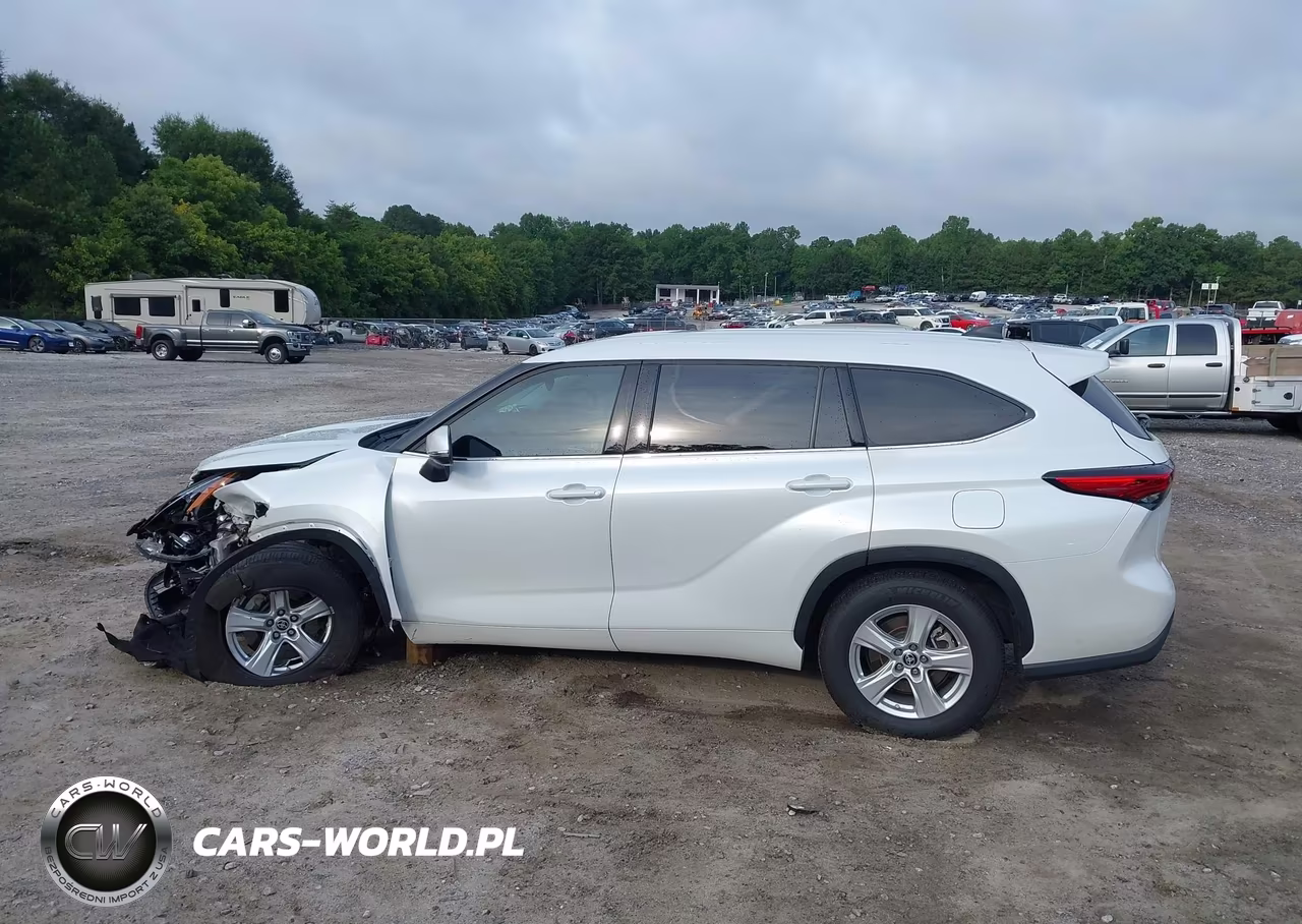 2022 Toyota Highlander L VIN:5TDCZRAH8NS539059 - 15